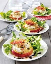 Mit Ziegenkase Gratinierter Apfel Auf Salat Rezept Lecker Vorspeisen Rezepte Vorspeisenrezepte Rezepte