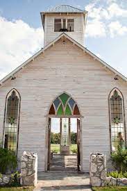 In Guerne Texas Open Air Chapel Gruene Estate Country Church