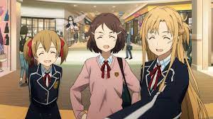 Yuna (ordinal scale's idol diva), eiji (2nd ranked ordinal scale player, main antagonist), and dr. Jotaku De Review Sword Art Online The Movie Ordinal Scale
