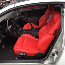 Cea8f Redz323 In 2020 Leather Seat Covers Nissan 300zx Leather Seat