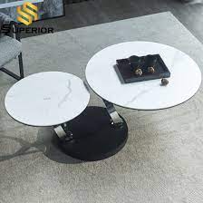 Coffee, console, sofa & end tables. China Direct Interior Furniture Modern Rotating Marble Coffee Table China Metal Coffee Table Modern End Table