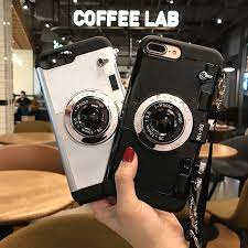 3d Funny Retro Camera Case With Lanyard For Iphone Retro Camera Camera Phone Camera Case