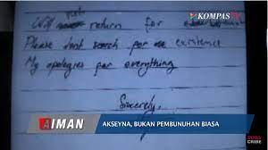 Maybe you would like to learn more about one of these? 5 Kejanggalan Kasus Kematian Akseyna Yang Kini Masih Jadi Misteri Surat Wasiatnya Diduga Ditulis Dua Orang Berbeda Semua Halaman Grid Hot