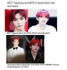 Bts V And Nct Taeyong Are Cleary Brothers Taeyong Nct Taeyong Nct