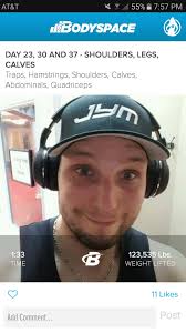 I never realized how muscular Loran Gerling's quads are! KathyLoran Gerling