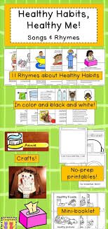 Healthy Habits Bundle Healthy Habits Preschool Healthy Habits Kids Health