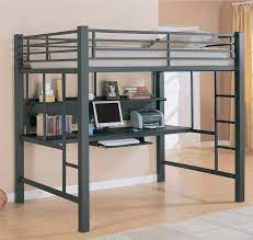 The bed frame consists of a similar design to that of a single bunk bed, but there is no bed at the bottom, only a single bed at the top. 13 Best Loft Beds For Adults Sophisticated Loft Beds For Apartments And More