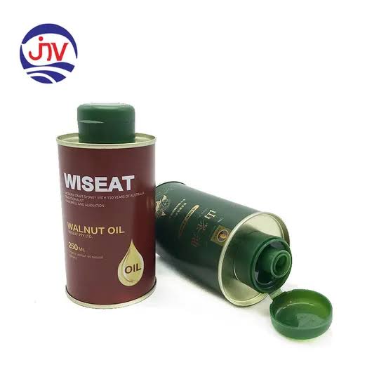 K���k Metal Teneke Kutu 250ml Zeytinya�� Metal Teneke Kutu Ambalaj�
