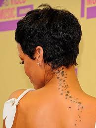 See Rihanna S Entire Tattoo Collection Celebrity Tattoos Rihanna Tattoo Neck Tattoo