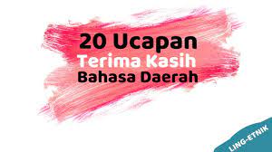 Secara umum, untuk mengucapkan terima kasih dalam bahasa jepang kamu pasti akan mengatakan arigatō gozaimasu. 20 Ucapan Terima Kasih Dalam Berbagai Bahasa Daerah How To Say Thank You In 20 Local Languages Youtube