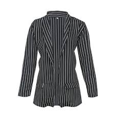 Black And White Striped Suit Jacket Pin On Suits Sets