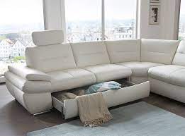 Salzburg Leather Sectional Sofa Sleeper By Nordholtz Living Room Sofa Set Corner Sofa Design Living Room Sofa Design