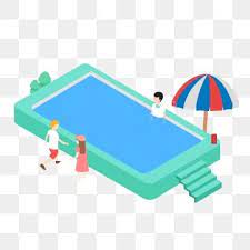 2 5d Stereo Swimming Pool Summer Seaside Vacation Travel Swimming Pool Clipart Summer 25d Png And Vector With Transparent Background For Free Download Vacation Trips Desktop Wallpaper Summer Beach Trip