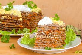 печеночный торт из куриной печени рецепт с фото пошагово Pechenochnyj Tort Iz Kurinoj Pecheni Recept Idei Dlya Blyud Eda I Kulinariya