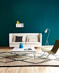 Use accent colors to draw the eye around the room. Teal Wall Paint Domino Teal Accent Walls Teal Walls Teal Painted Walls