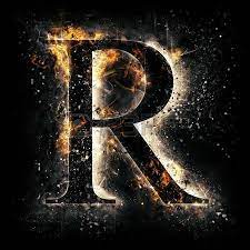 text fire letter r alphabet wallpaper fire letters r wallpaper