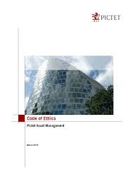 The organizational chart of pictet asset management displays its 15 main executives including laurent ramsey, sebastien eisinger and nicholas mavro. Ex 99 P 4 P