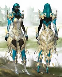 Guild Wars 2 Phoenix Light Armor Guild Wars Guild Wars 2 Science Fiction Art Retro