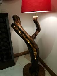 Tree branch floor lamp gl lantern night light rustic cabin lodge decor 63 5 781366410220 ebay. Tree Branch Floor Lamp Meadow Woodwork