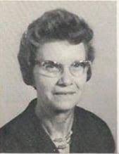 Mrs. Eby was a favorite of mine. She was so kind and mothered her students.  I honestly loved her. She instilled the love of books in me.