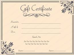 Free custom printable massage gift certificate templates. Download Gift Certificate Template Free Png Gif Base