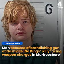 The Murfreesboro Police Department announced new charges against the man  arrested at Nashville's “No Kings” rally for allegedly brandishing a gun. ➡  https://tinyurl.com/36kf45e7