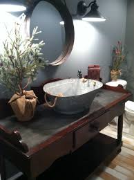 Pin By Mindy Horton On Our Home Sink Couch Table Rustic Bathroom Decor