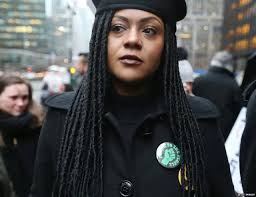 Three people attend anti-Beyonce protest outside NFL headquarters in New  York