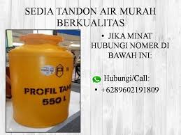 Tandon air profil tank :. Pin Di Tandonn Anti Lumut Di Malang