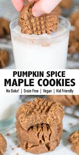 No Bake Pumpkin Spice Cookies Grain Free Desserts Feelin Fabulous With Kayla Recipe In 2020 Paleo Recipes Dessert Paleo Cookie Recipe Grain Free Desserts