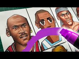 Michael Jordan Drawn In 8 WILD Art Styles! 🔥🍿