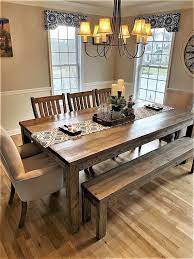 The stone & beam table features a distressed finish that gives it the kind of rustic look that you can pair easily with chairs that are more formal ,or ones that exhibit a similar distressed appearance as the table. Pin On My Saves