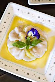 Carpaccio De Saint Jacques Au Citron Vert Et Basilic Recette Carpaccio Saint Jacques Recette Carpaccio Recette A Base De Noix