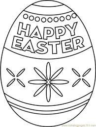 Open any of the printable files above by clicking the image or the link below the image. Happy Easter Egg Coloring Page For Kids Free Easter Printable Coloring Pages Online For Kids Coloringpages101 Com Coloring Pages For Kids