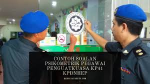 Contoh Soalan Psikometrik Pegawai Penguatkuasa Kp41 Kdn