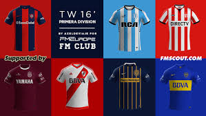 Argentina logo dream league soccer 2018. Tw 15 Kits Argentina Primera Liga 2015 16 Fm Scout