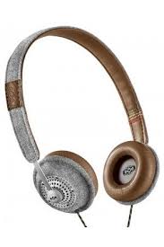 House Of Marley Harambe Headphones Grey Leather Headbands Headphones In Ear Headphones
