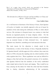 The early church was liturgical. Pdf The Introduction Of Western Secular And Sacred Music To China And Macao A Historical Coda