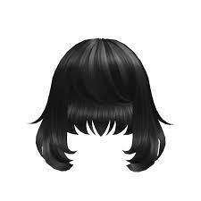 If you have thick tresses that happen to be wavy too, then you can do big things for your image. Catalog Short Black Fluffy Hair Roblox Wikia Fandom