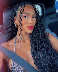 Amazon.com : Eerya Long Curly Braiding Hair 18 Inch 2 Packs Ocean Wave  Crochet Hair for Black Women Deep Wave Braiding Hair for Boho Braids (18  inch, T1B/30/27) : Beauty & Personal Care