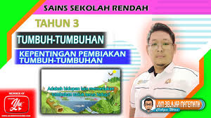 Beberapa contoh daripada komuniti kami. Sains Tahun 3 Kepentingan Pembiakan Tumbuh Tumbuhan Cw055 Youtube