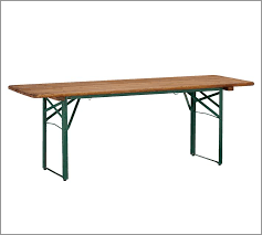 A detailed medieval style tavern dining room, with tables, stools, mugs, barrels, and floor rugs. Pottery Barn Tavern Folding Dining Table And Bench Set Decor Look Alikes