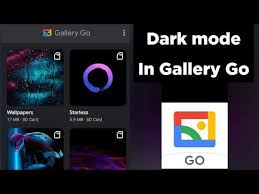 Dark Mode In Gallery Go App Group Similar Faces Feature Gallery App By Google Photos Youtube Google Photos Go Wallpaper Gallery