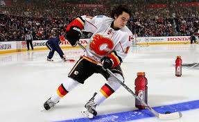 Why don't they just use cal? Johnny Gaudreau 2015 Nhl All Star Game Johnny Gaudreau Calgary Flames Nhl Players