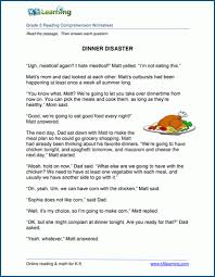 Grade 5 Reading Comprehension Exercises K5 Learning Comprehension Exercises Reading Comprehension Comprehension