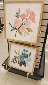 Hobby Lobby Floral Print Wall Art Blush Coral Teal Gold Art Hobby Lobby Wall Art Coral Girls Room Decor Floral Wall Art Prints