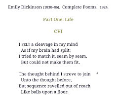 Emily Dickinson Poem Dickinson Poems Emily Dickinson Poems Poems