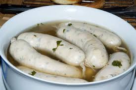 самая вкусная колбаса по деревенски ливерная быстро и просто Weisswurst Munich Germany S White Sausage White Sausage Homemade Sausage Bavarian Recipes