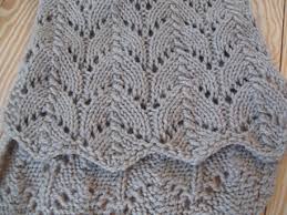 The extra stitches aren't considered a border. Ravelry Felted Scarf In Horseshoe Lace Pattern By Pam Allen
