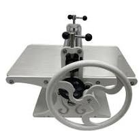 White Manual Professional High Precision Rolling Press Print Making Machine